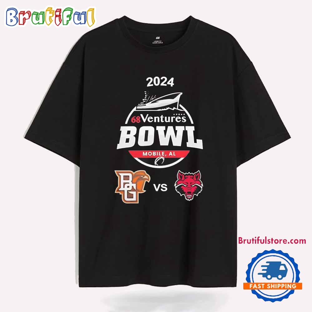 2024 68 Ventures Bowl Arkansas State vs Bowling Green T Shirt