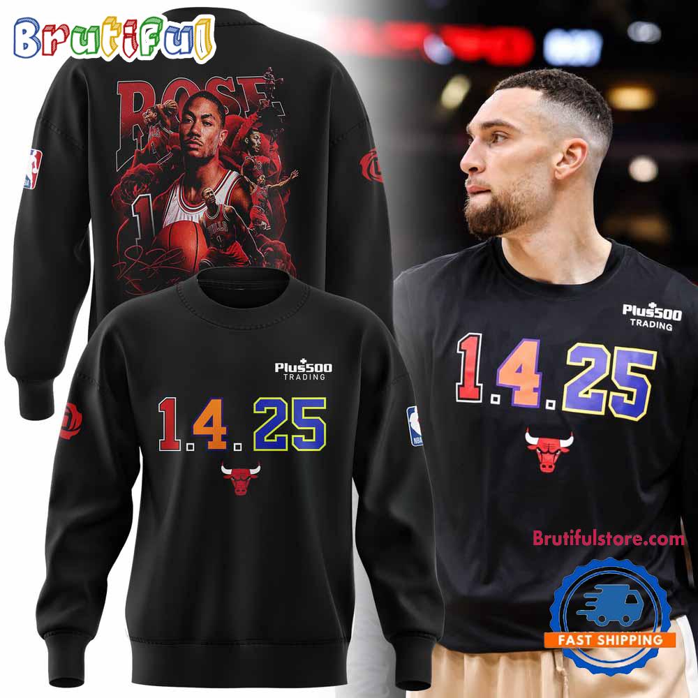 Derrick Rose 1425 Chicago Bulls Limited Edition Sweatshirt