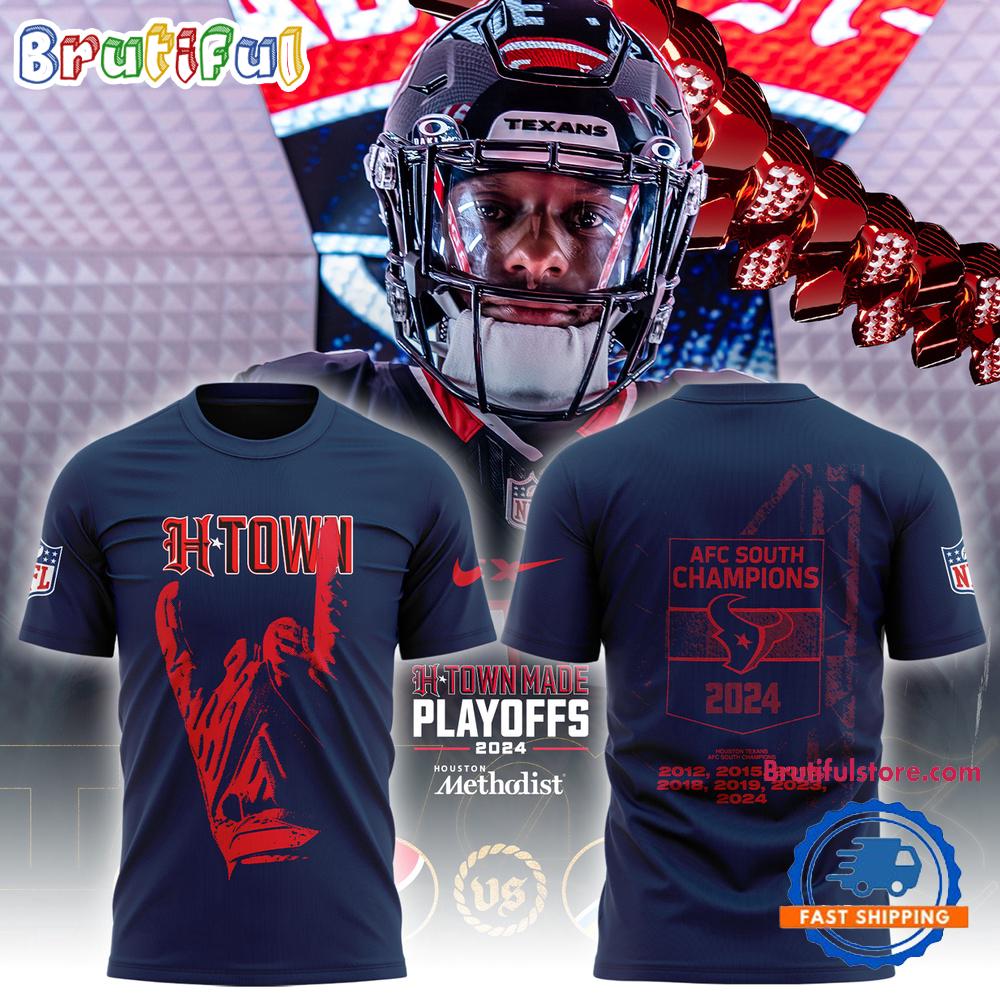 Houston Texans AFC South Champions 2025 Special New T Shirt
