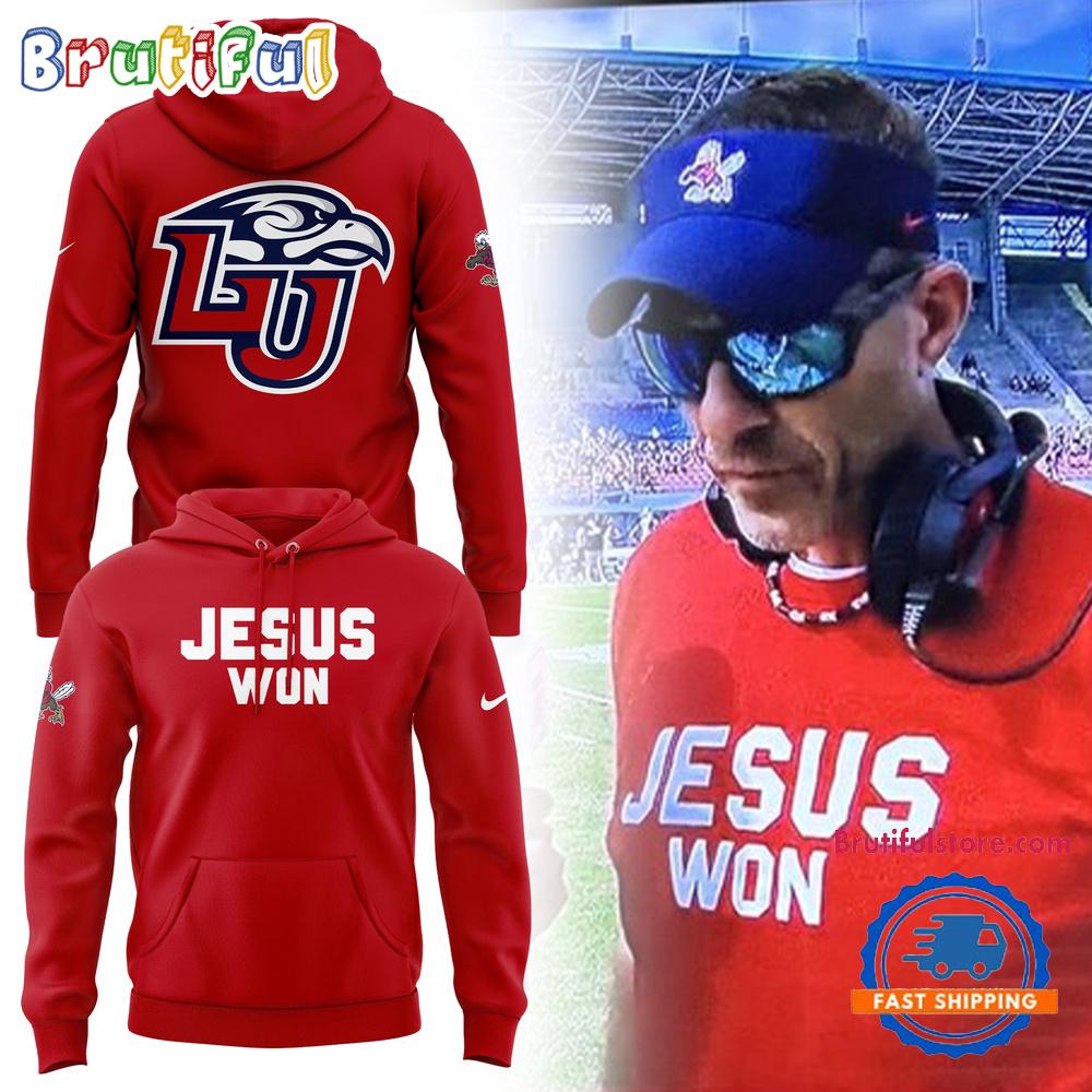 Liberty Flames Coach Jamey Chadwell Jesus Won 3D Shirt