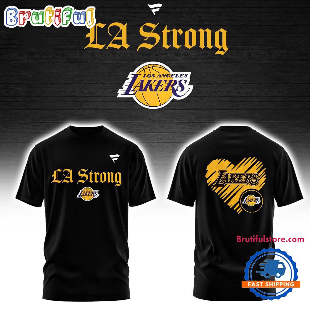 Los Angeles Lakers LA Strong T Shirt
