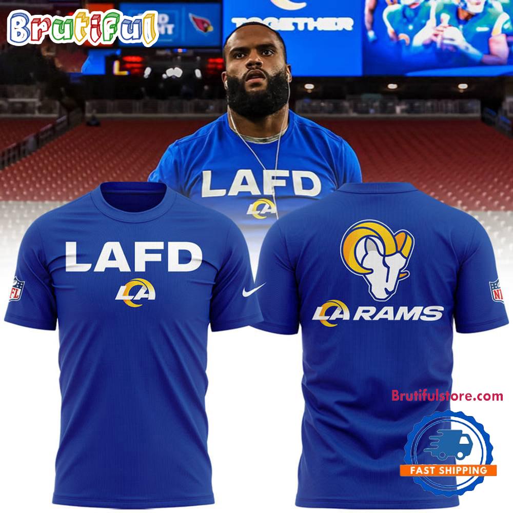 Los Angeles Rams LAFD T Shirt