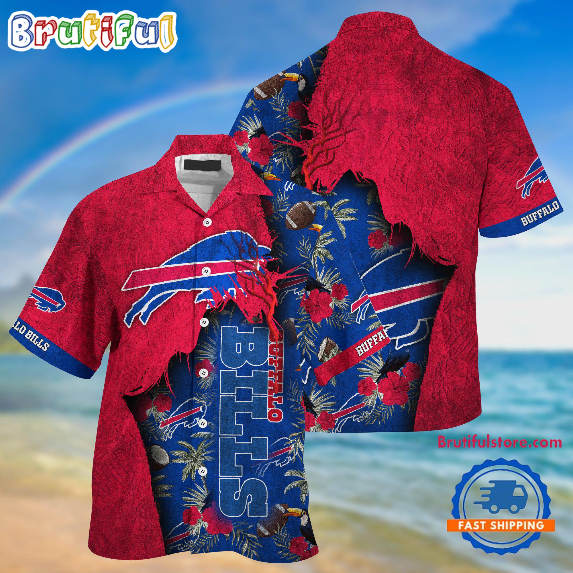 NFL Buffalo Bills Football Team Summer God Hawaii Shirt