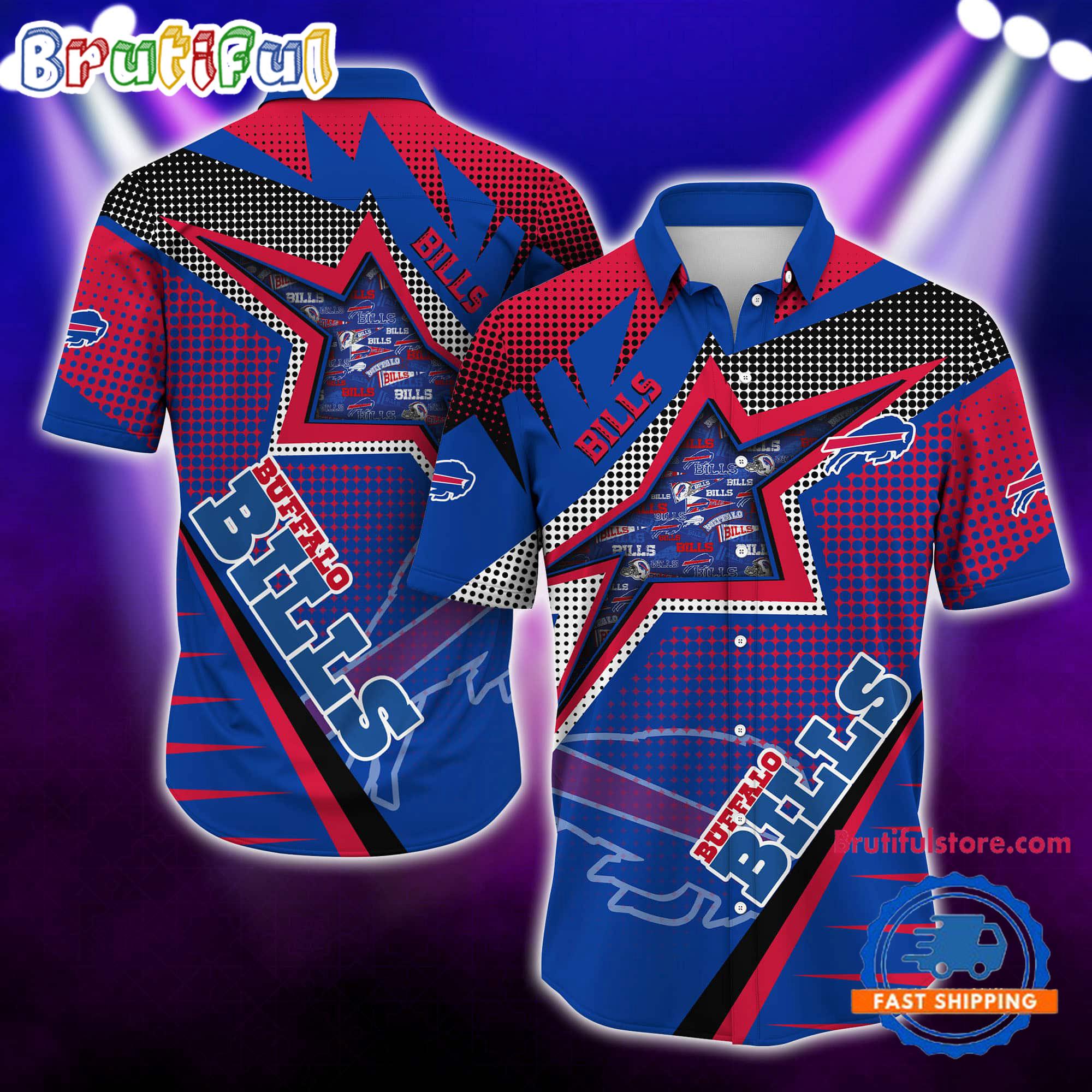 NFL Buffalo Bills Special Football Team Star Hawaiian Shirts