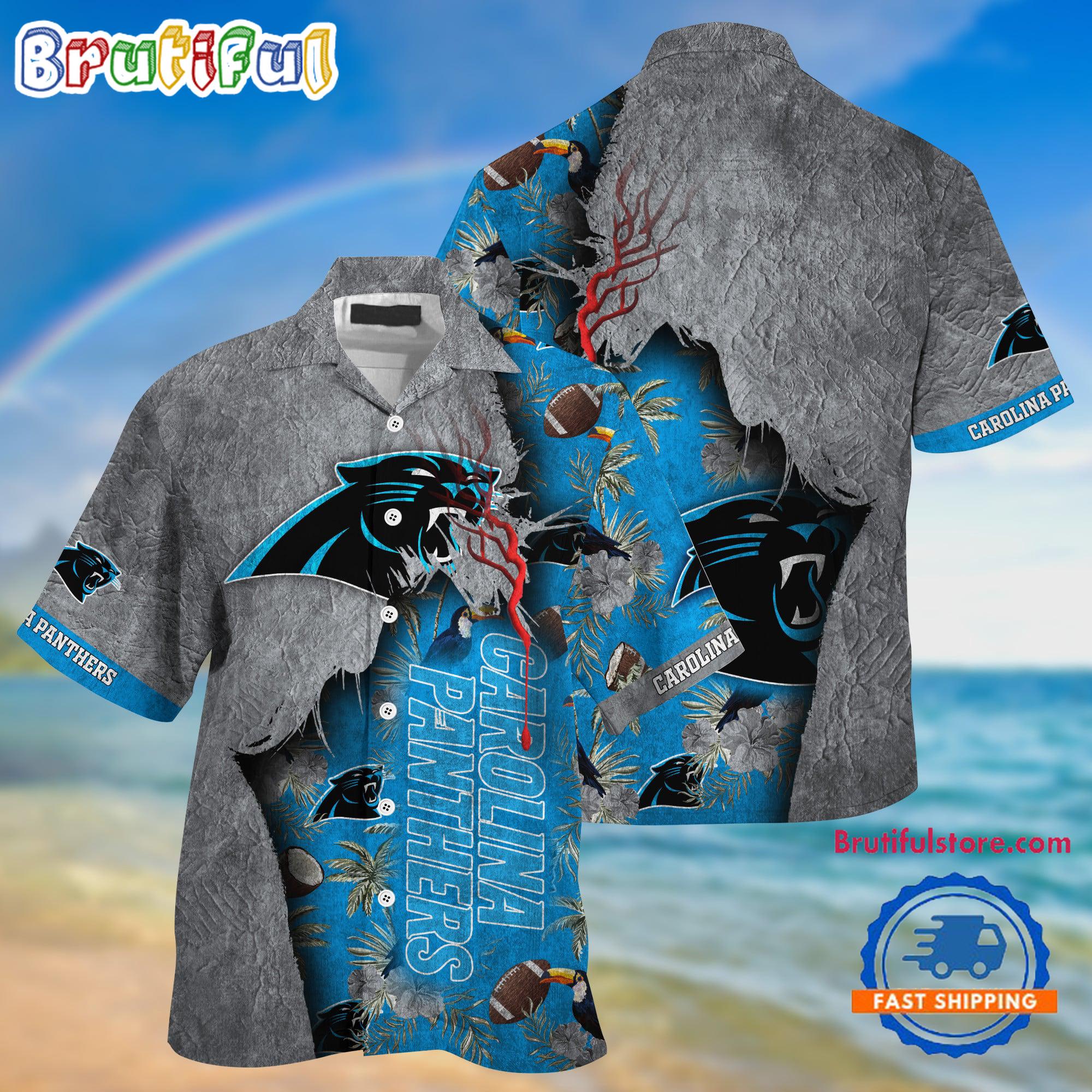 NFL Carolina Panthers Football Team Summer God Hawaii Shirt