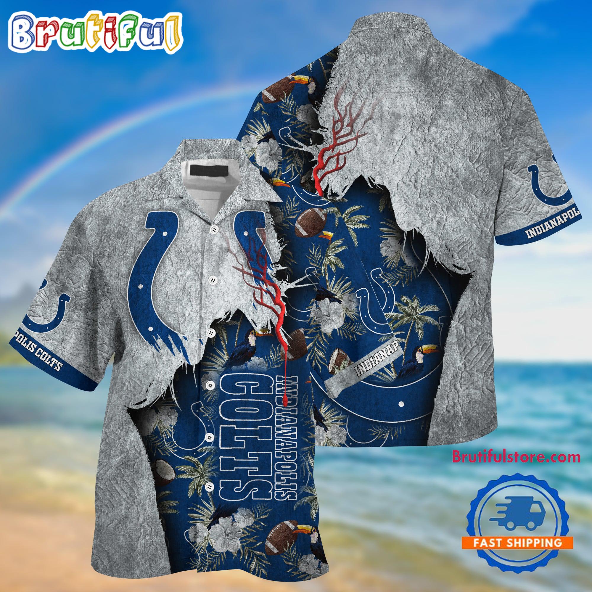 NFL Indianapolis Colts Football Team Summer God Hawaii Shirt
