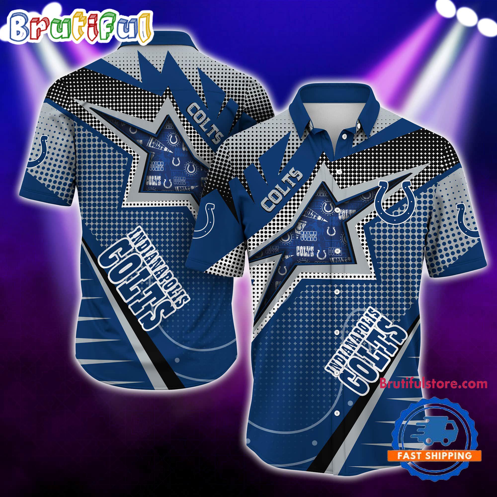 NFL Indianapolis Colts Special Football Team Star Hawaiian Shirts