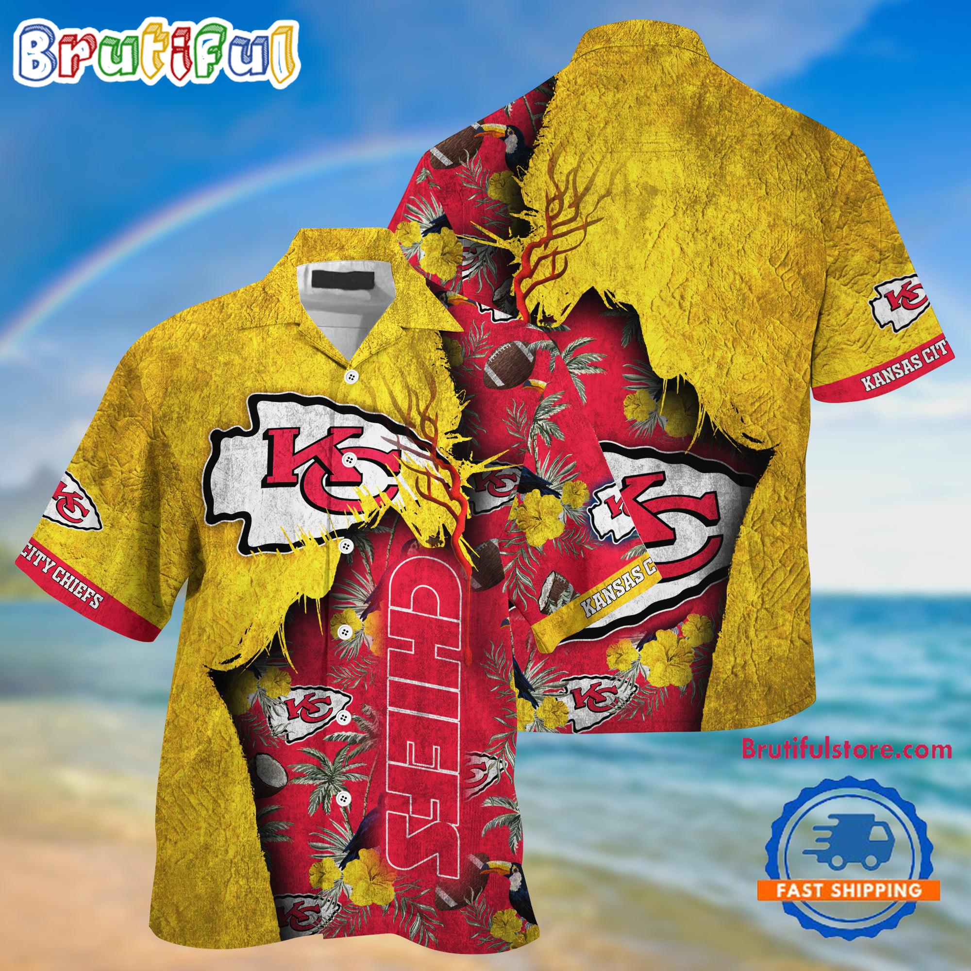 NFL Kansas City Chiefs Football Team Summer God Hawaii Shirt