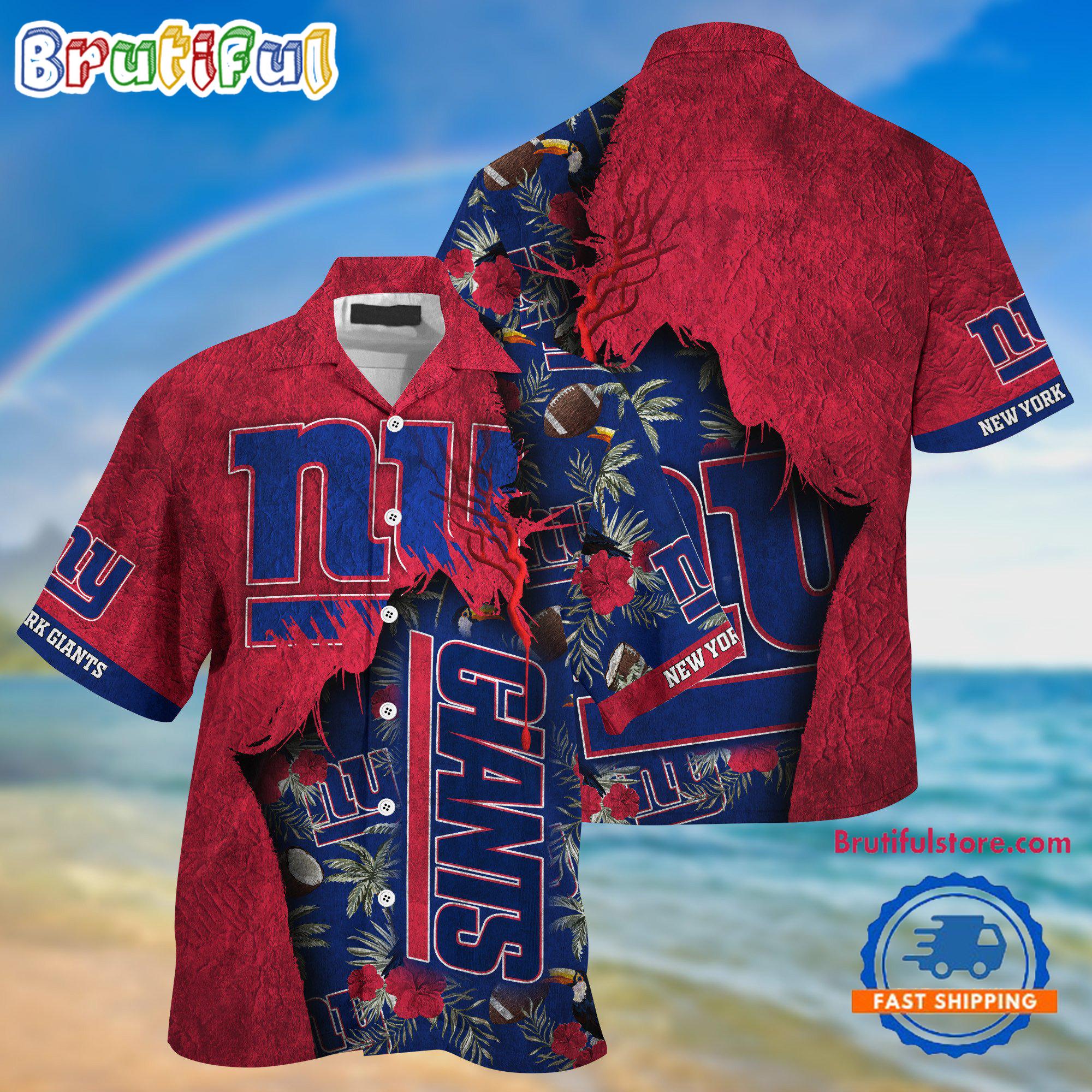 NFL New York Giants Football Team Summer God Hawaii Shirt