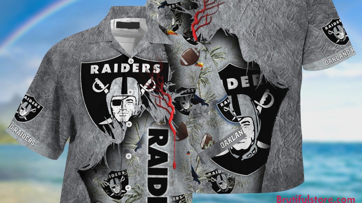 NFL Oakland Raiders Football Team Summer God Hawaii Shirt