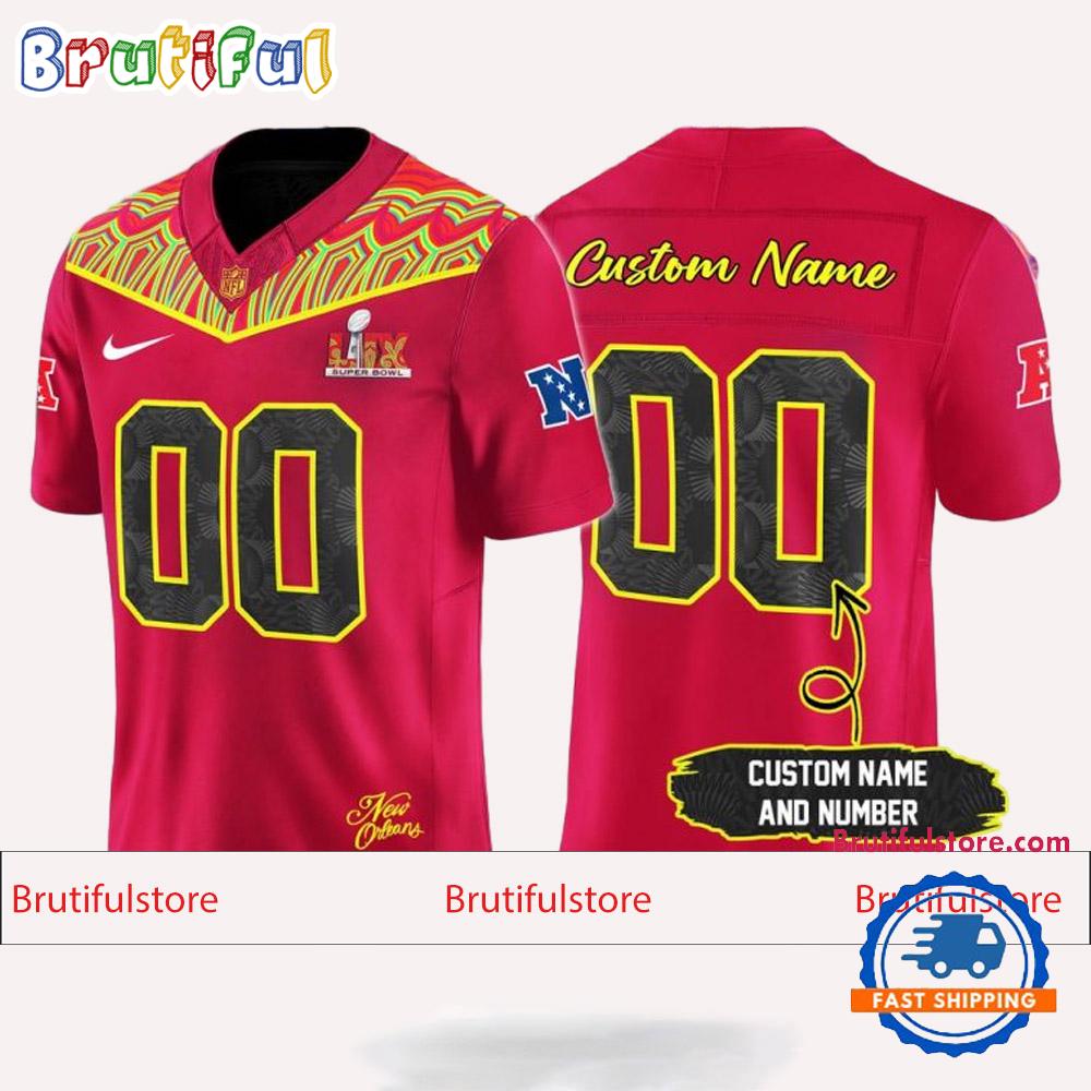 NFL Super Bowl LIX 2025 Football Jersey Shirts