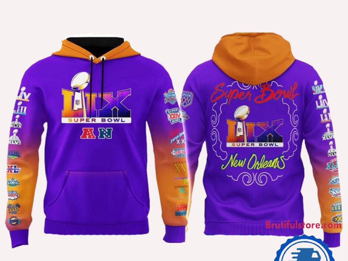 NFL Super Bowl LIX 2025 Limited Edition Hoodie Shirt