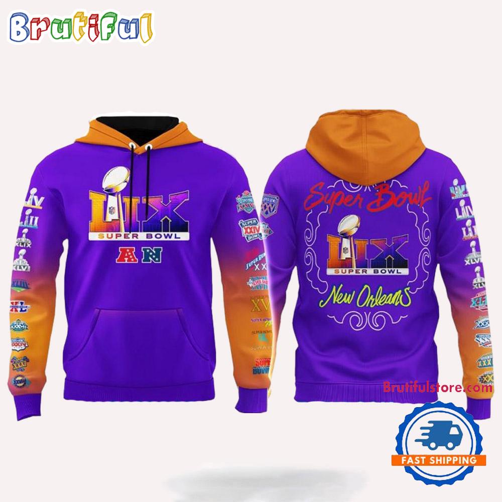 NFL Super Bowl LIX 2025 Limited Edition Hoodie Shirt