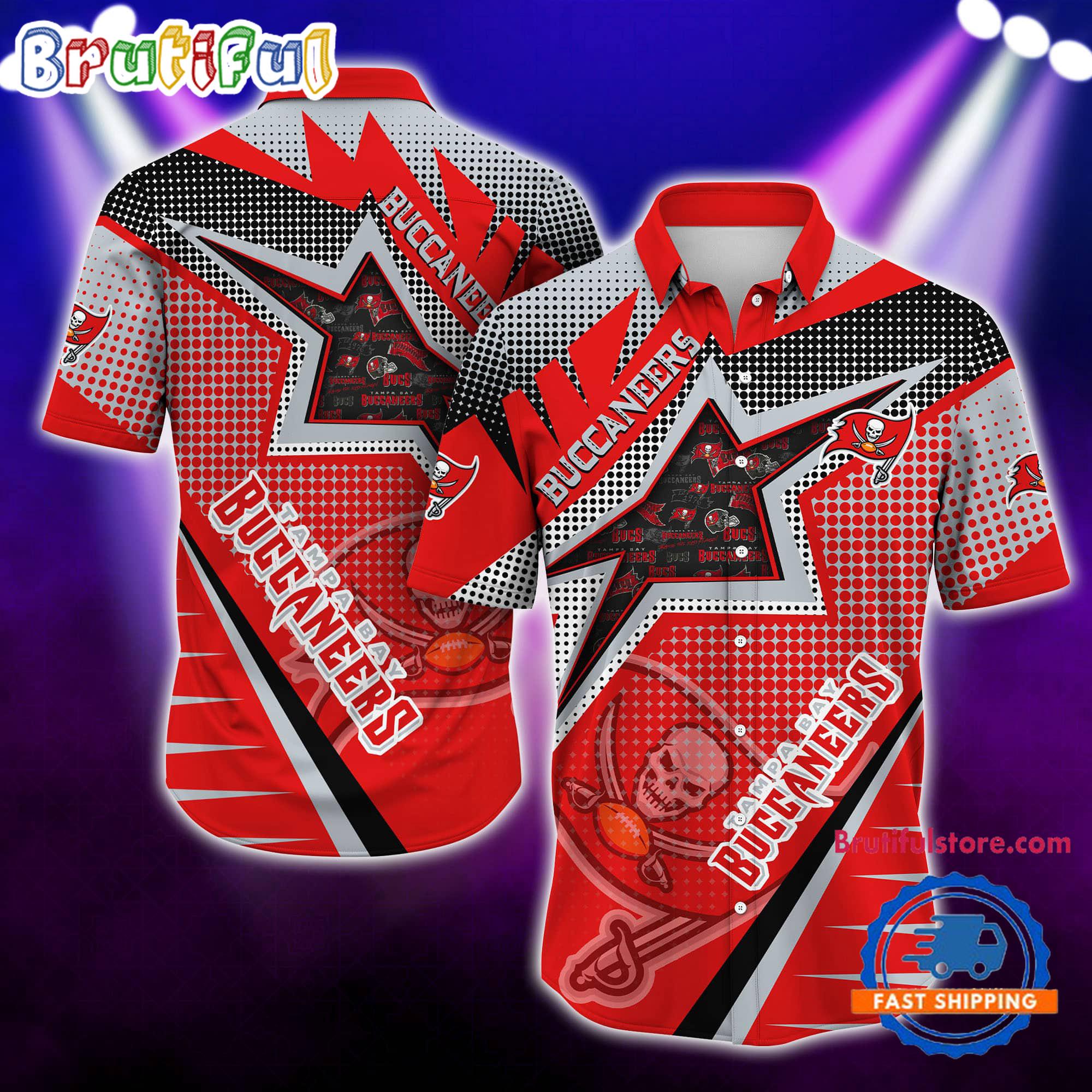 NFL Tampa Bay Buccaneers Special Football Team Star Hawaiian Shirts