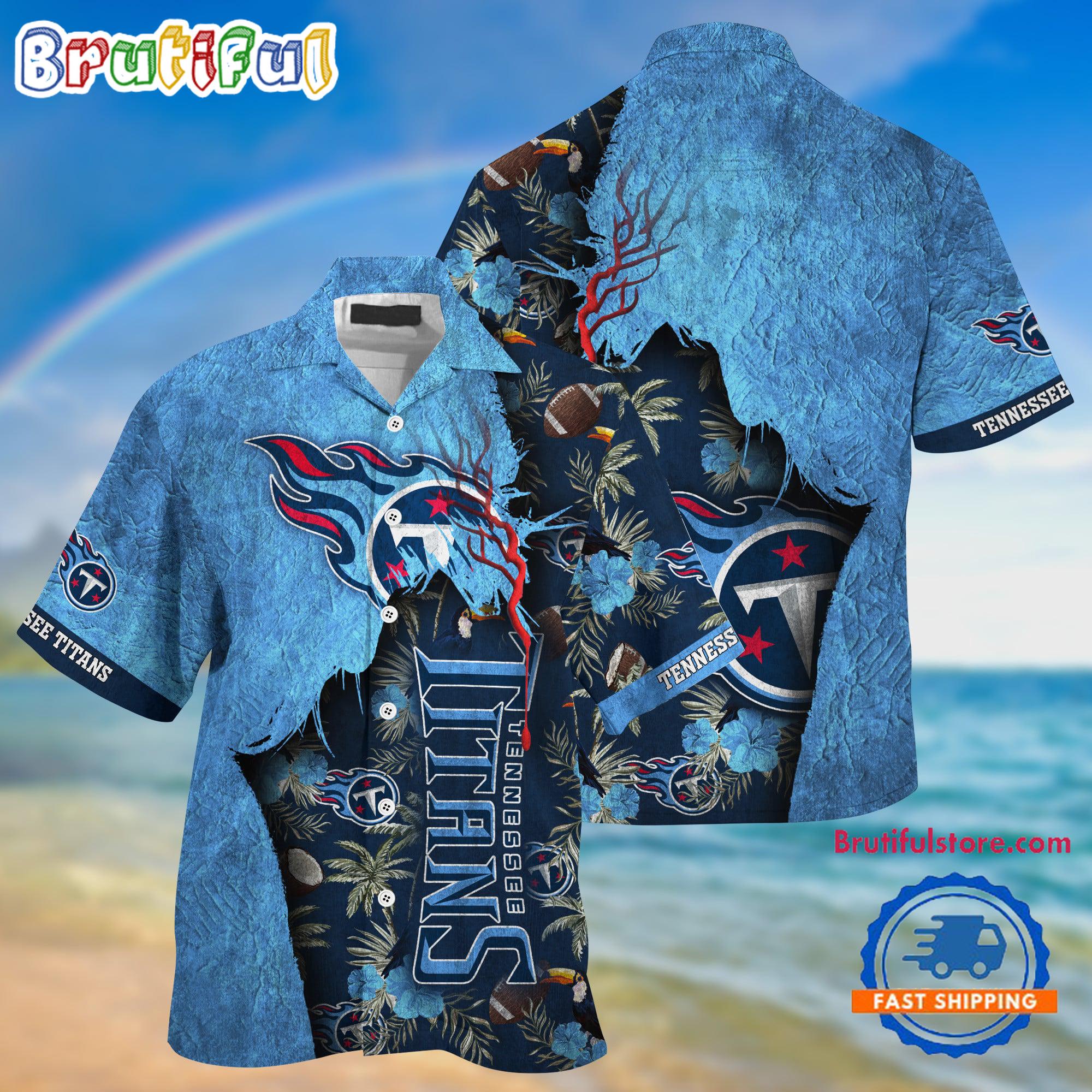 NFL Tennessee Titans Football Team Summer God Hawaii Shirt