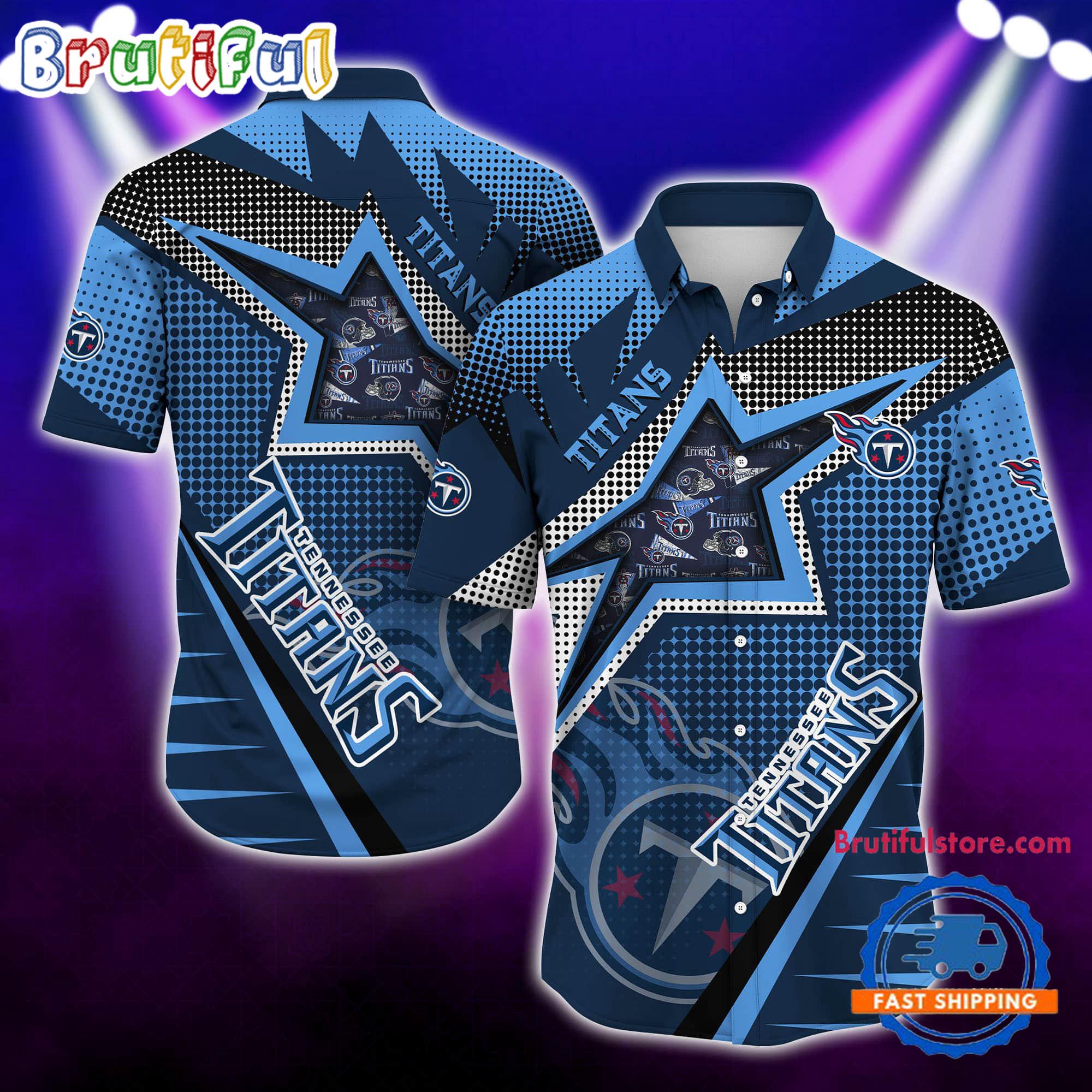 NFL Tennessee Titans Special Football Team Star Hawaiian Shirts