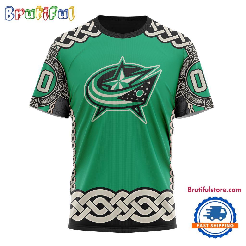 NHL Columbus Blue Jackets x St.Patrick's Day New Design T Shirt, Sweatshirt, Hoodie