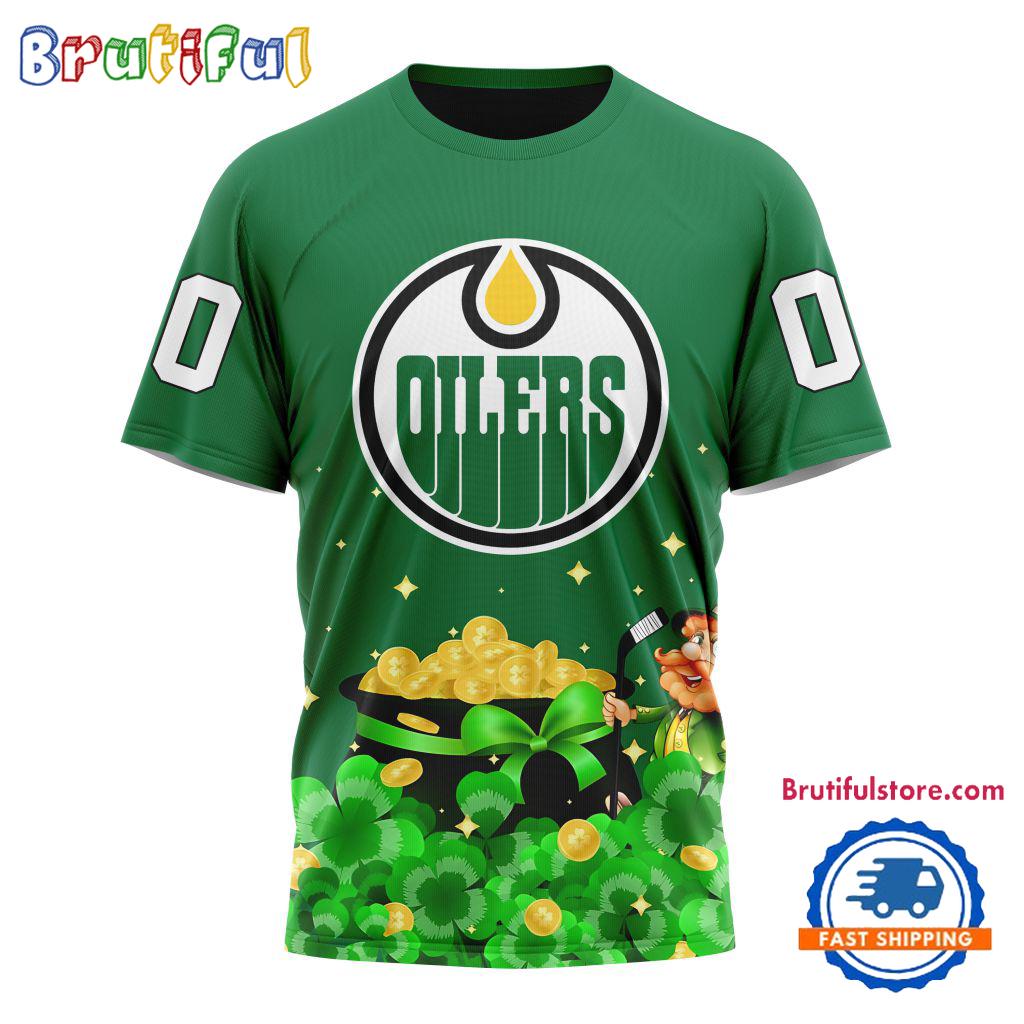 NHL Edmonton Oilers Special Design St.Patrick's Day T Shirt, Hoodie, Sweatshirt