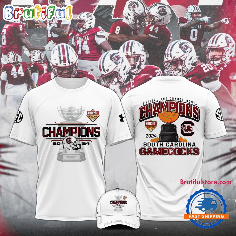 South Carolina Gamecocks Citrus Bowl Champions T Shirt