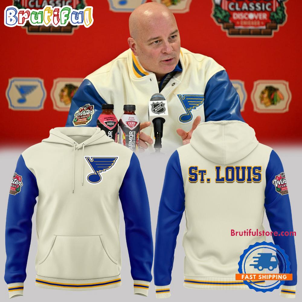 St. Louis Blues Special Winter Classic Hoodie