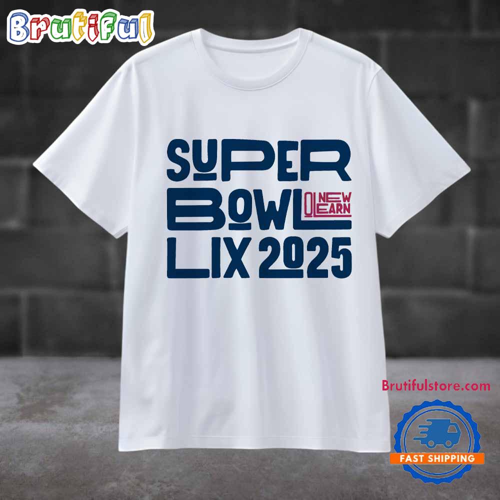 Vintage Super Bowl Lix 2025 New Orleans T Shirt