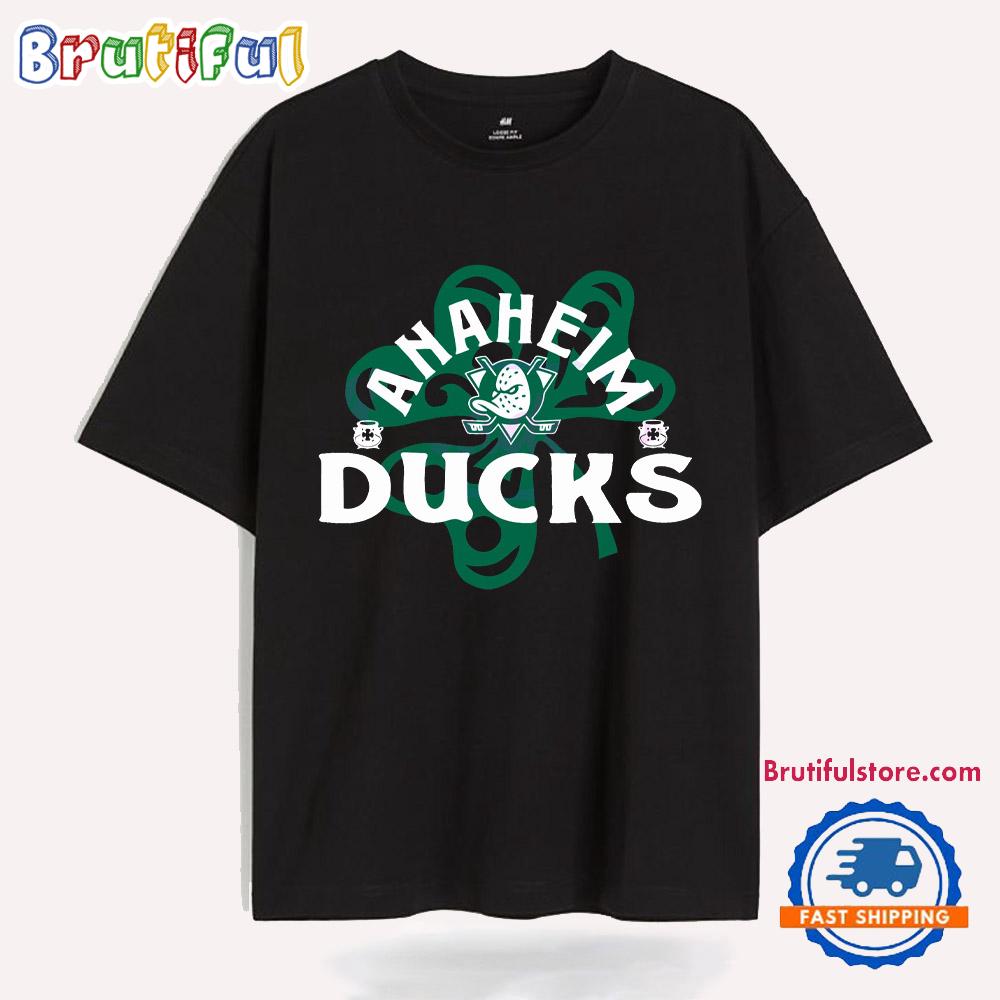 Anaheim Ducks St Patricks Shamrock Delight T Shirt