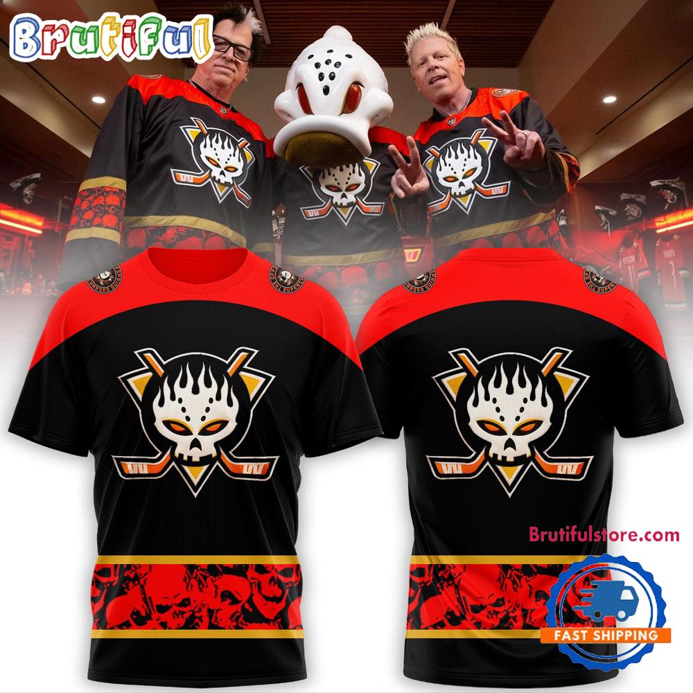 Anaheim Ducks x The Offspring 2025 New Limited Edition T Shirt