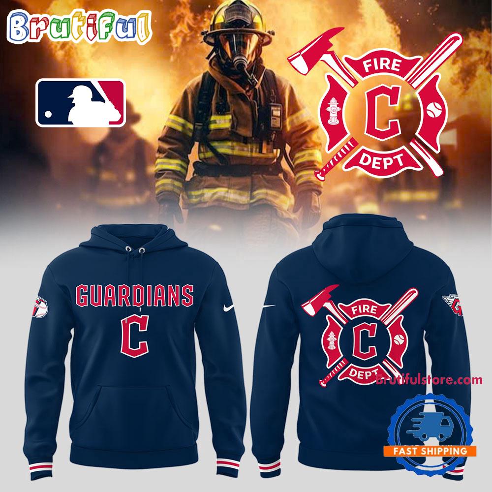 Cleveland Guardians x Firefighter Appreciation Night New Hoodie Shirt