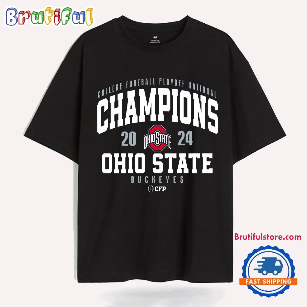 College Football National Champions 2024 Ohio State Football T Shirt