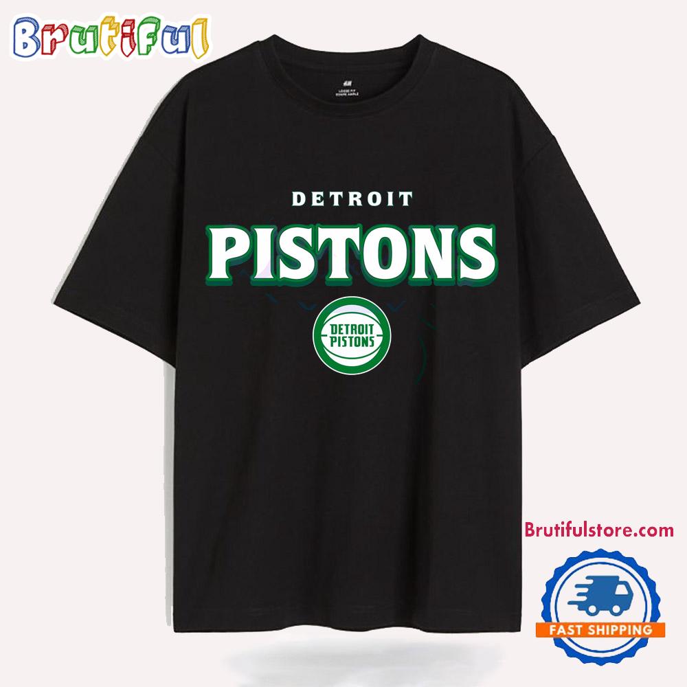 Detroit Pistons Celtic Knot St Patricks Day T Shirt
