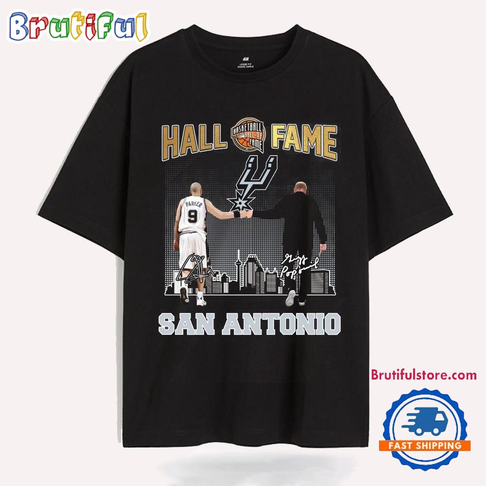 Gregg Popovich San Antonio Spurs End Of An Era Hall Of Fame T Shirt