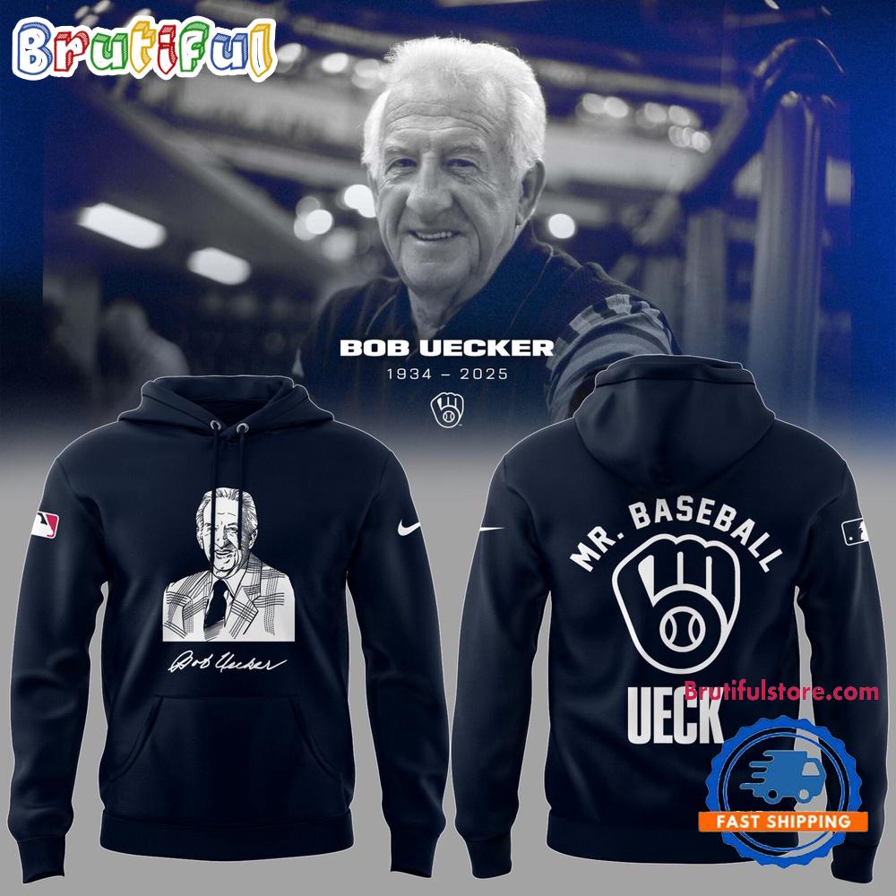 Honoring The Legend Brewers Icon And Baseball Hall of Famer Bob Uecker Hoodie