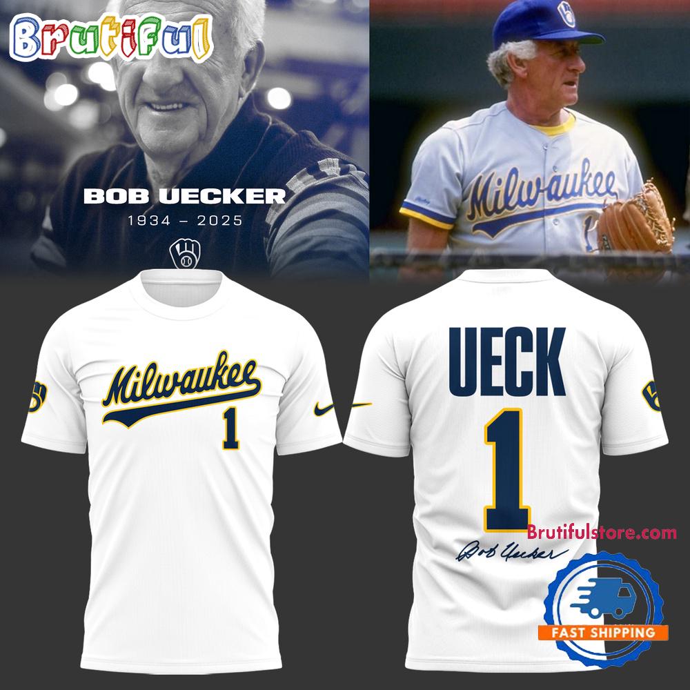 Honoring The Legend Brewers Icon And Baseball Hall of Famer Bob Uecker Signature T Shirt