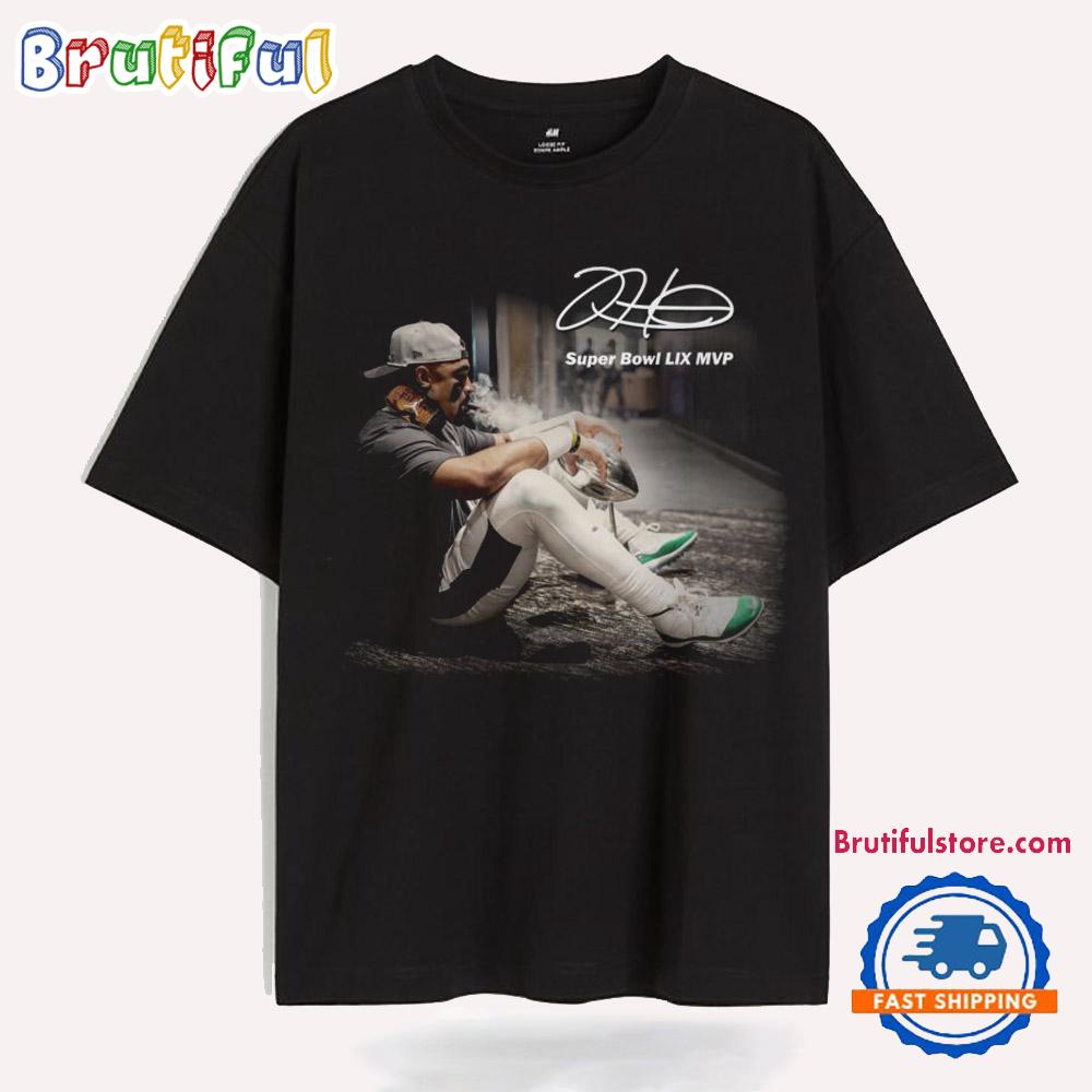 Hurts Super Bowl LIX MPV Graphics Design T Shirt