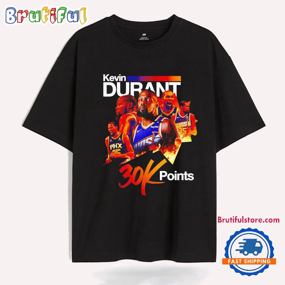 Kevin Durant 30k Career Points Phoenix Suns T Shirt
