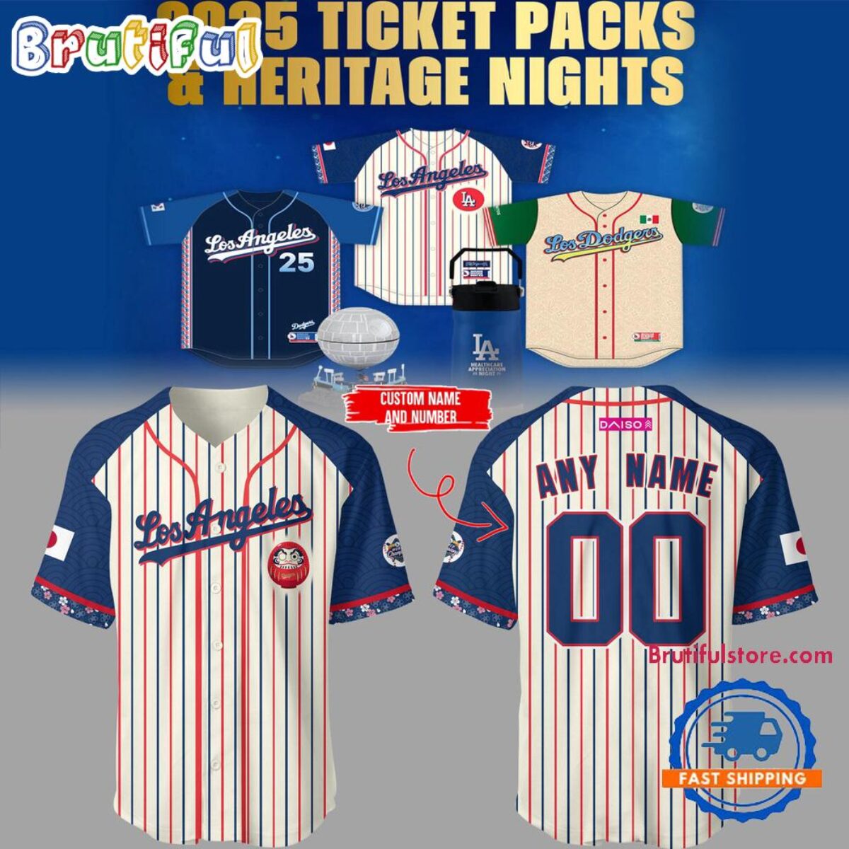 Los Angeles Dodger MLB Japanese Heritage Night 2025 Limited