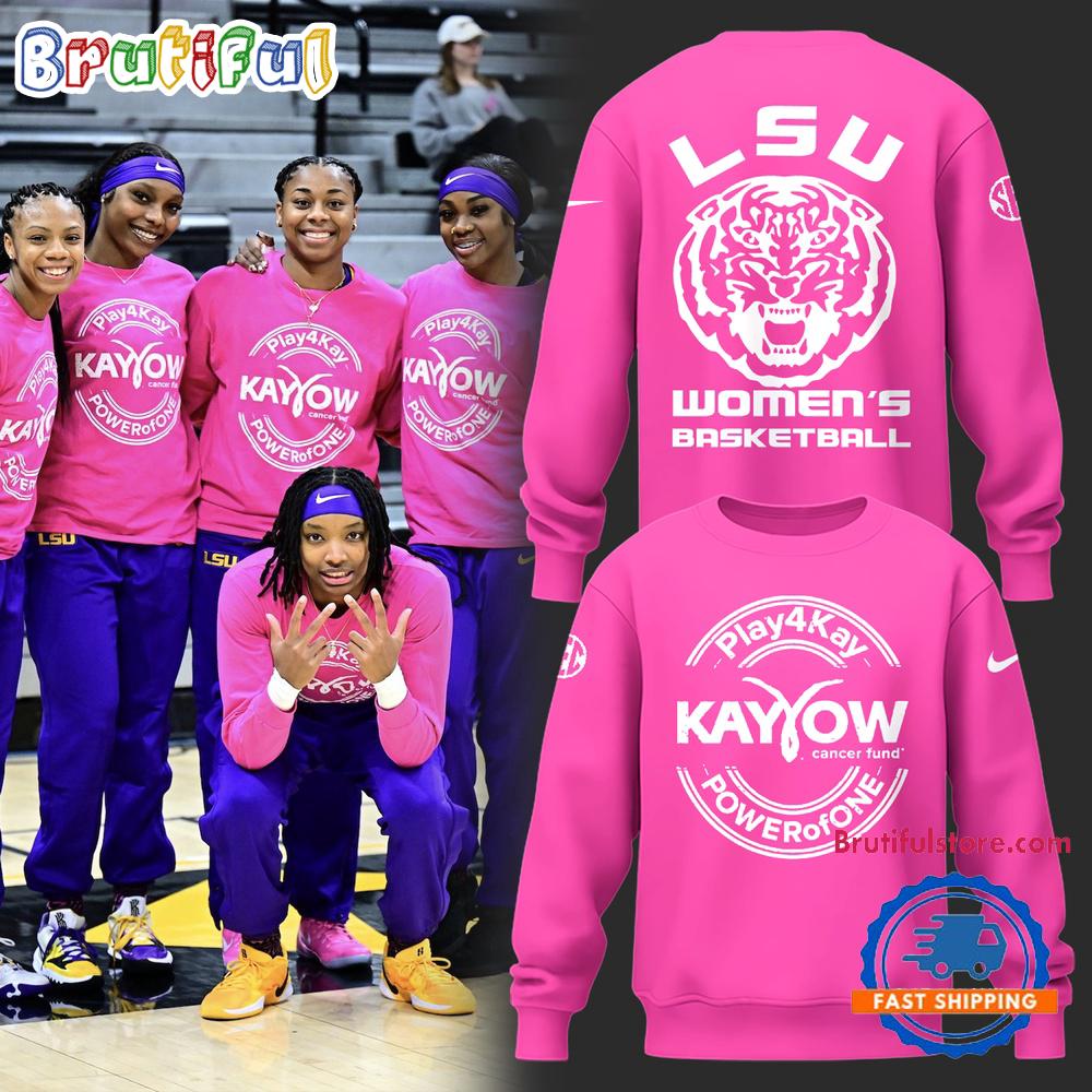 LSU Tigers Women’s Basketball Play4Kay Limited Edition Sweatshirt