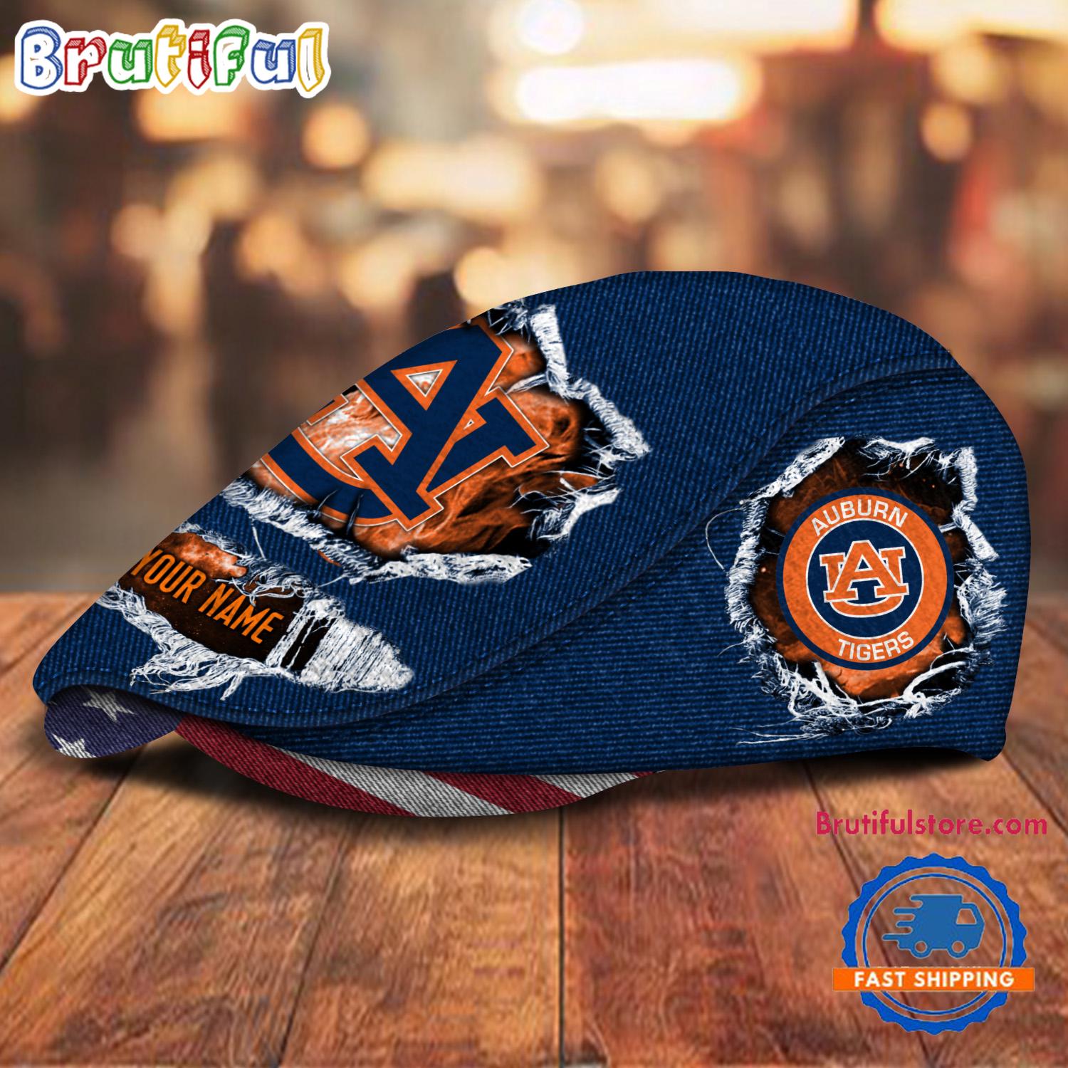 NCAA Auburn Tigers Sport Team Design Jeff Cap