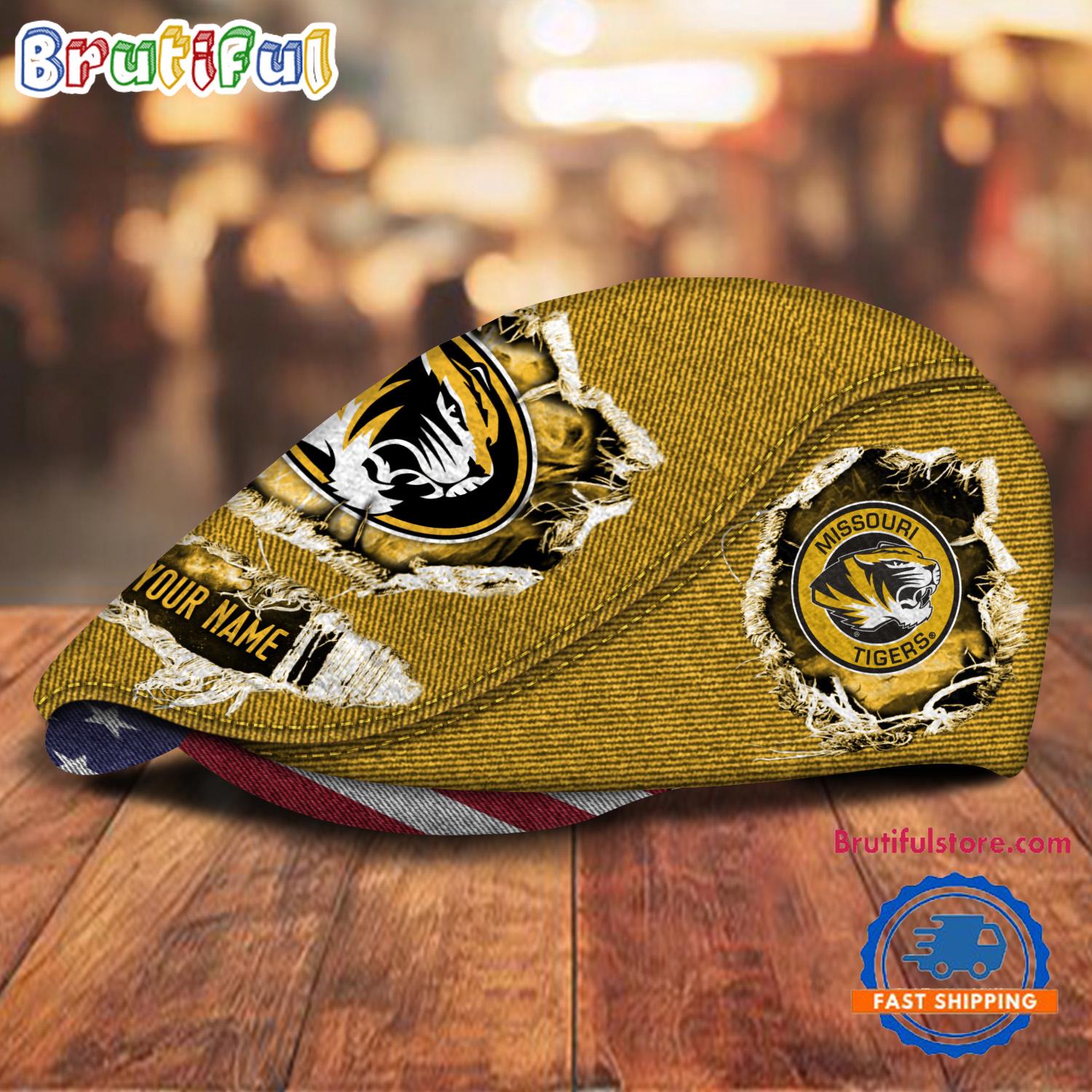 NCAA Missouri Tigers Sport Team Design Jeff Cap