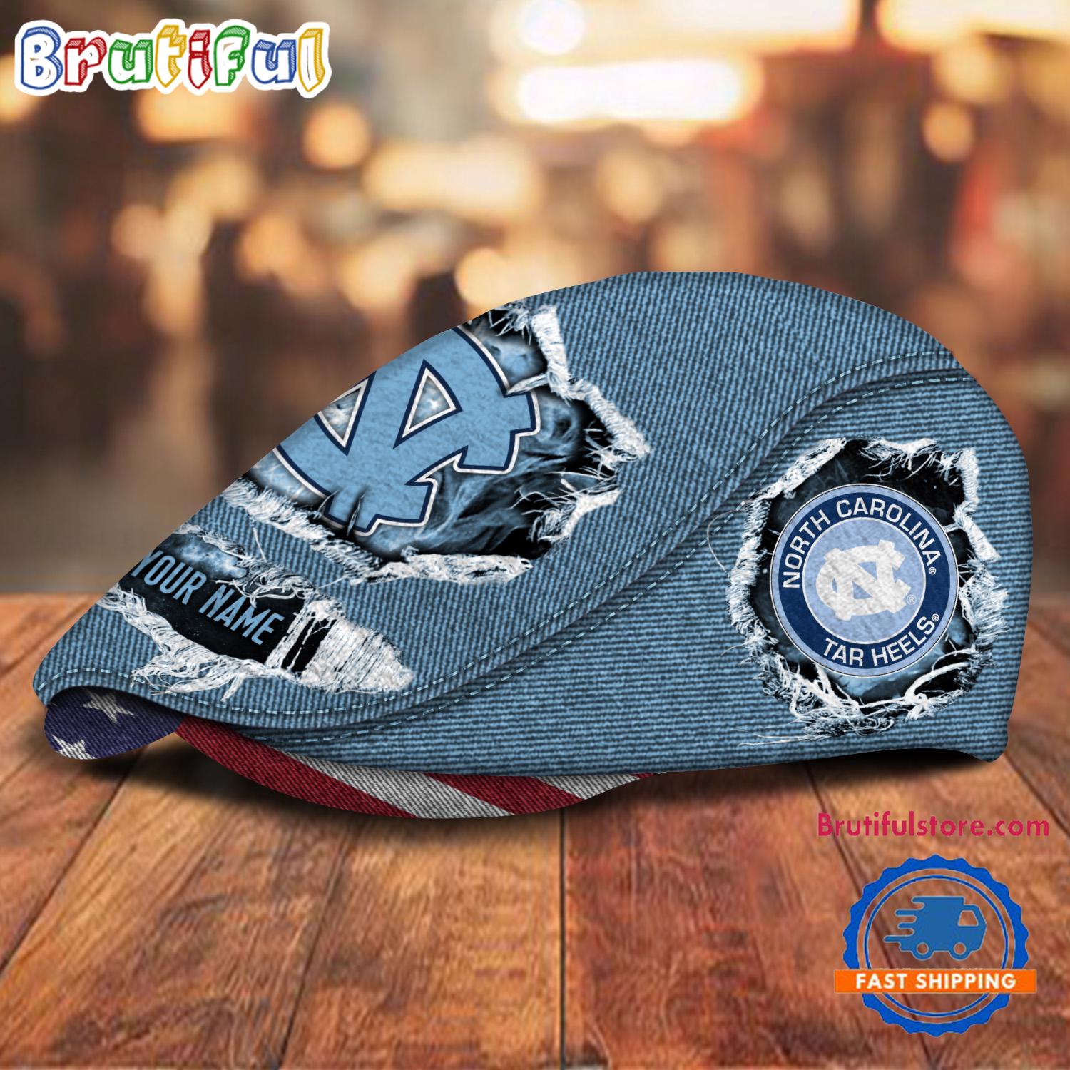 NCAA North Carolina Tar Heels Sport Team Design Jeff Cap