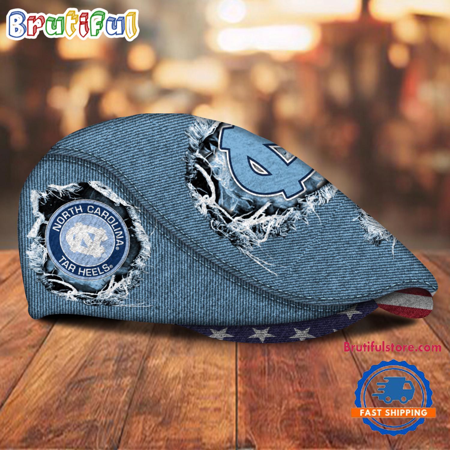 NCAA North Carolina Tar Heels Sport Team Design Jeff Cap