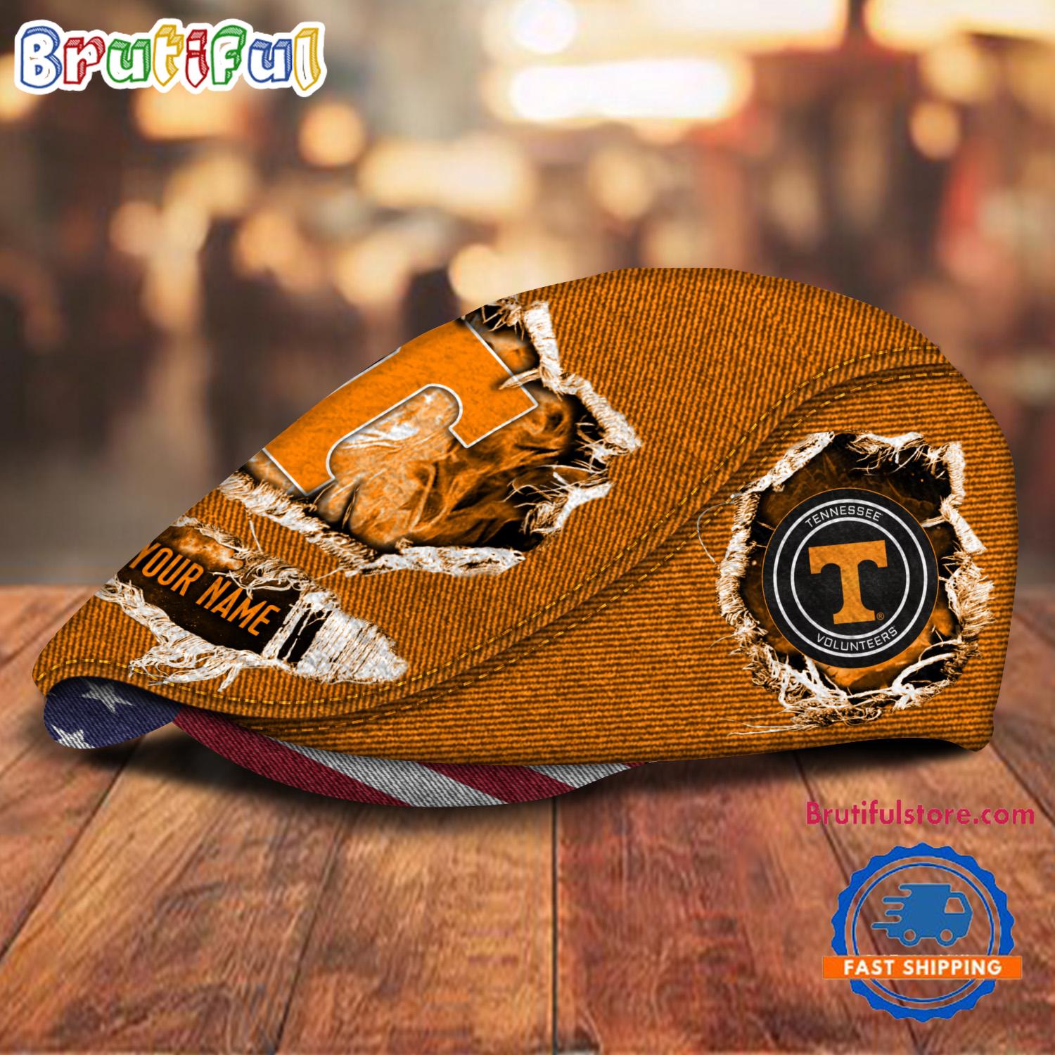 NCAA Tennessee Volunteers Sport Team Design Jeff Cap