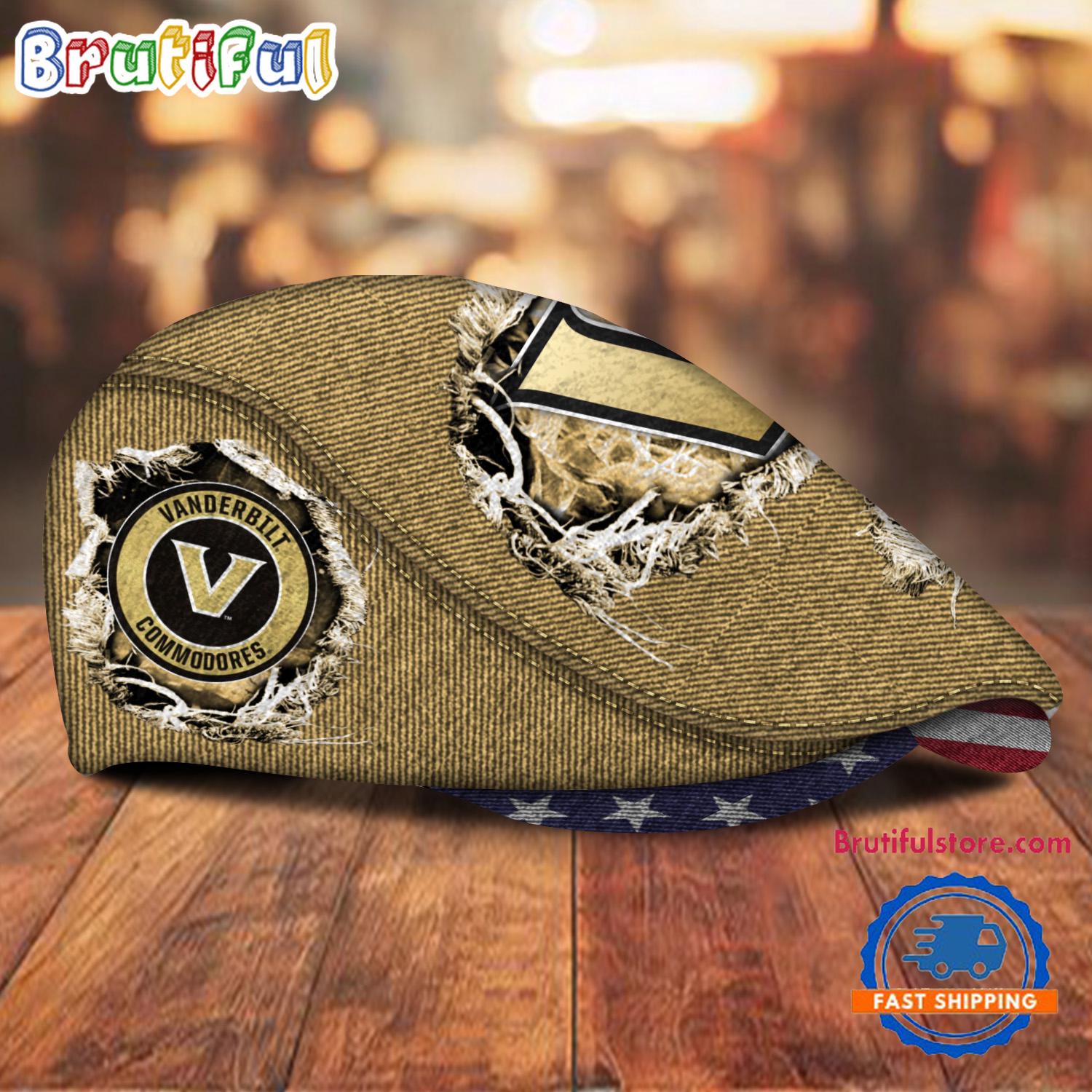 NCAA Vanderbilt Commodores Sport Team Design Jeff Cap