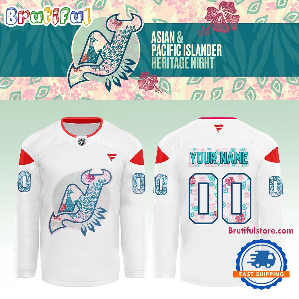 New Jersey Devils x Asian and Pacific Islander Heritage Night Hockey Jersey