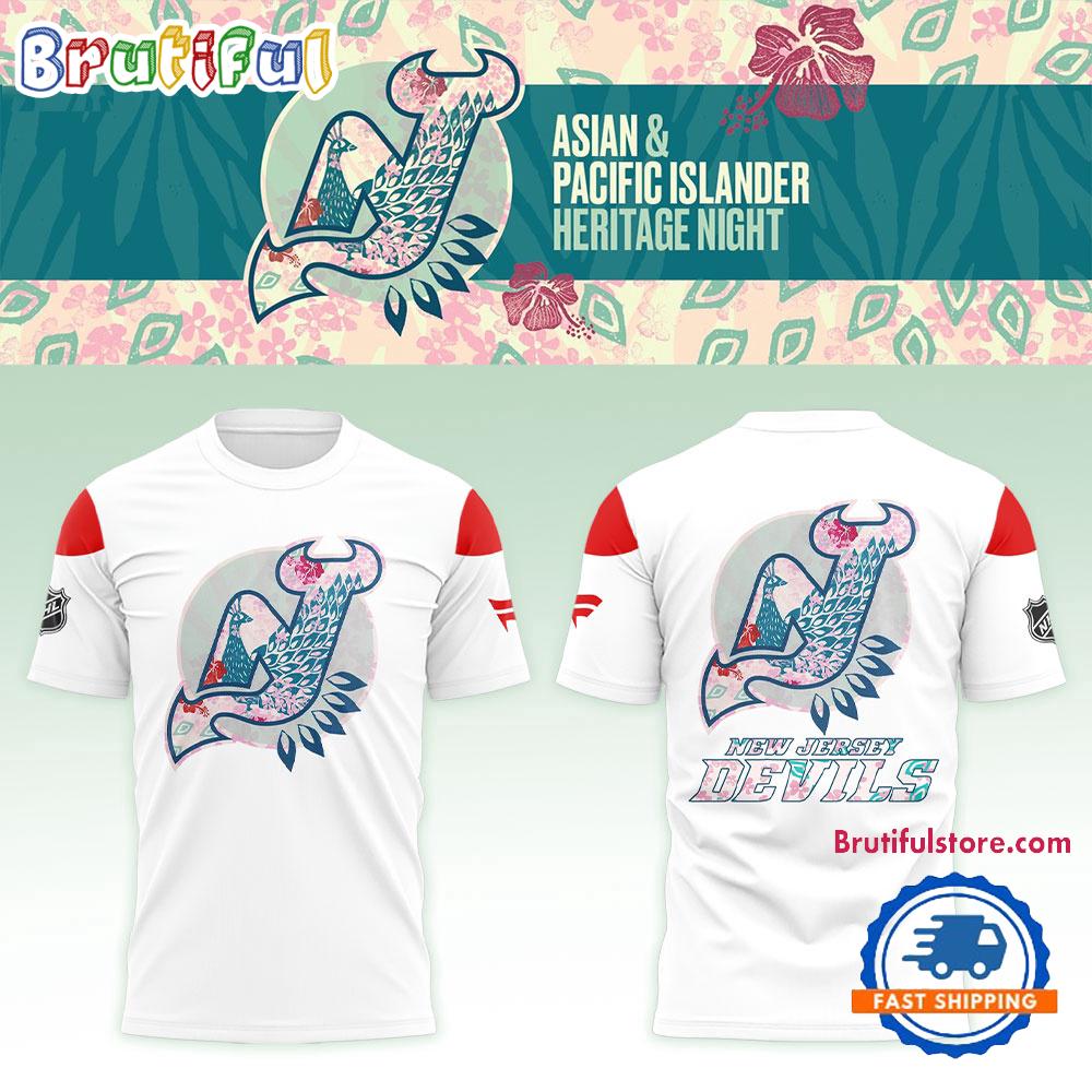 New Jersey Devils x Asian and Pacific Islander Heritage Night T Shirt