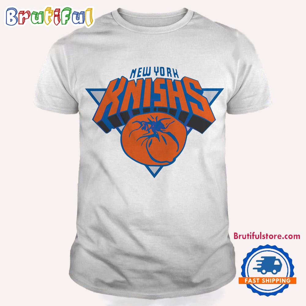 New York Knishs Funny New York Knicks Basketball Parody T Shirt