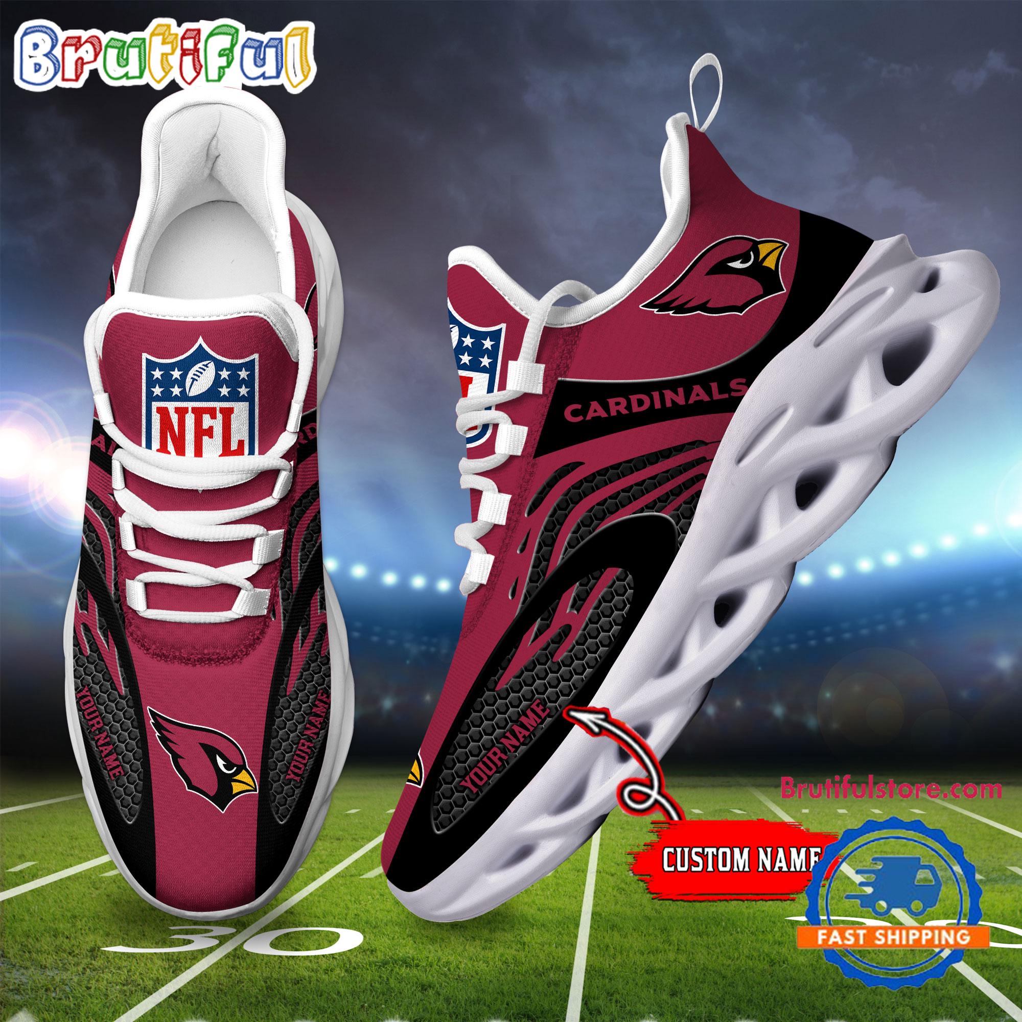 NFL Arizona Cardinals Football Logo Team New Design Max Soul Shoes Sneaker