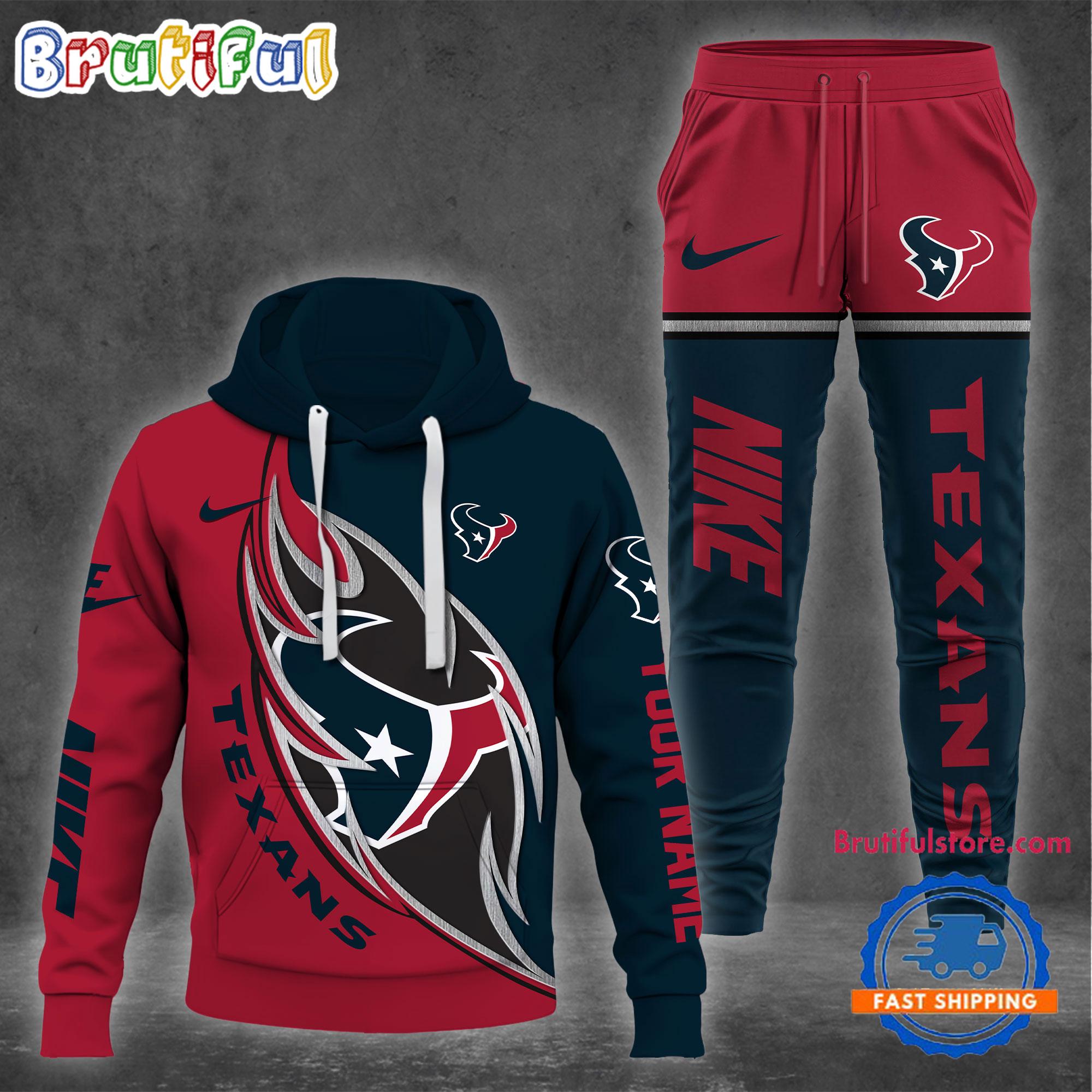 NFL Houston Texans Special Football Team Design Hoodie And Pants