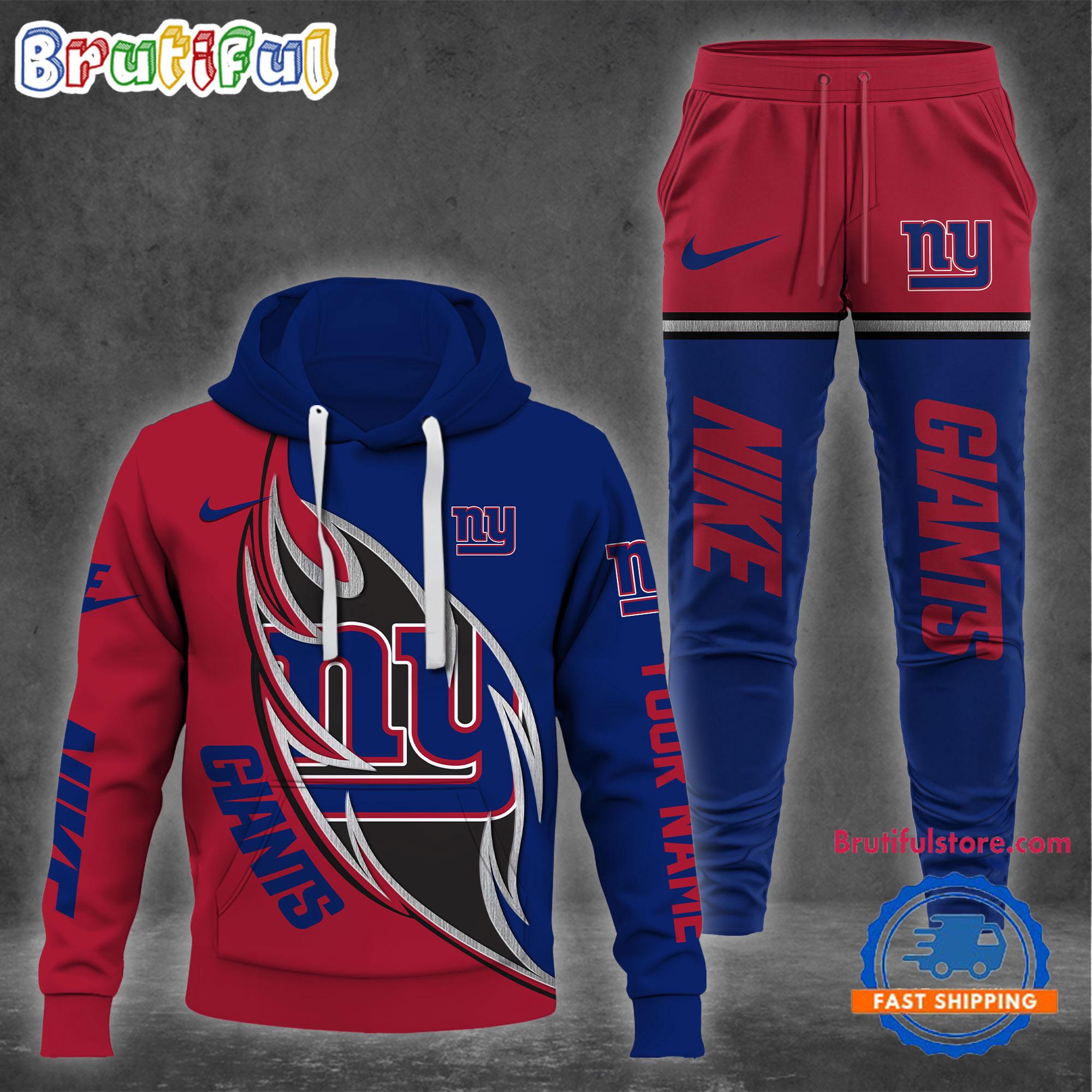 NFL New York Giants Special Football Team Design Hoodie And Pants