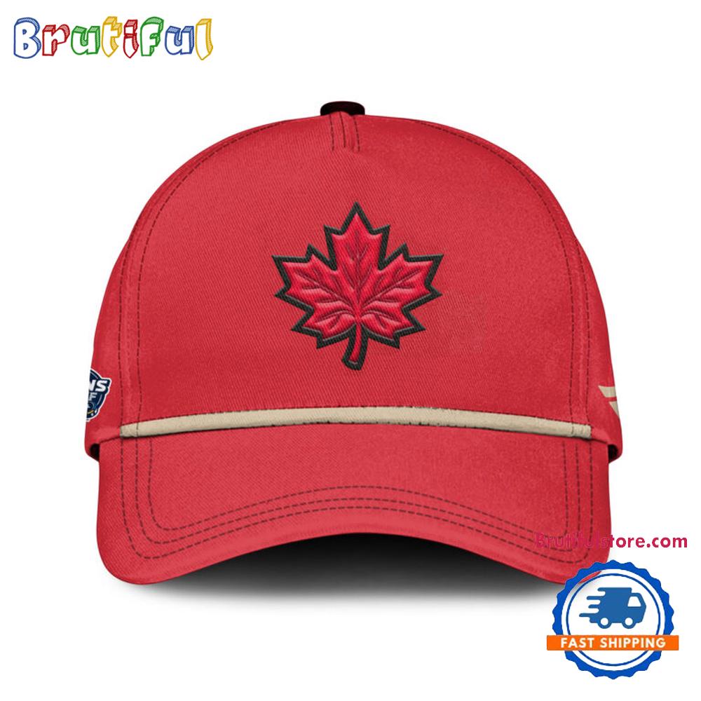 NHL 4 Nations Canada Premium Cap Hats